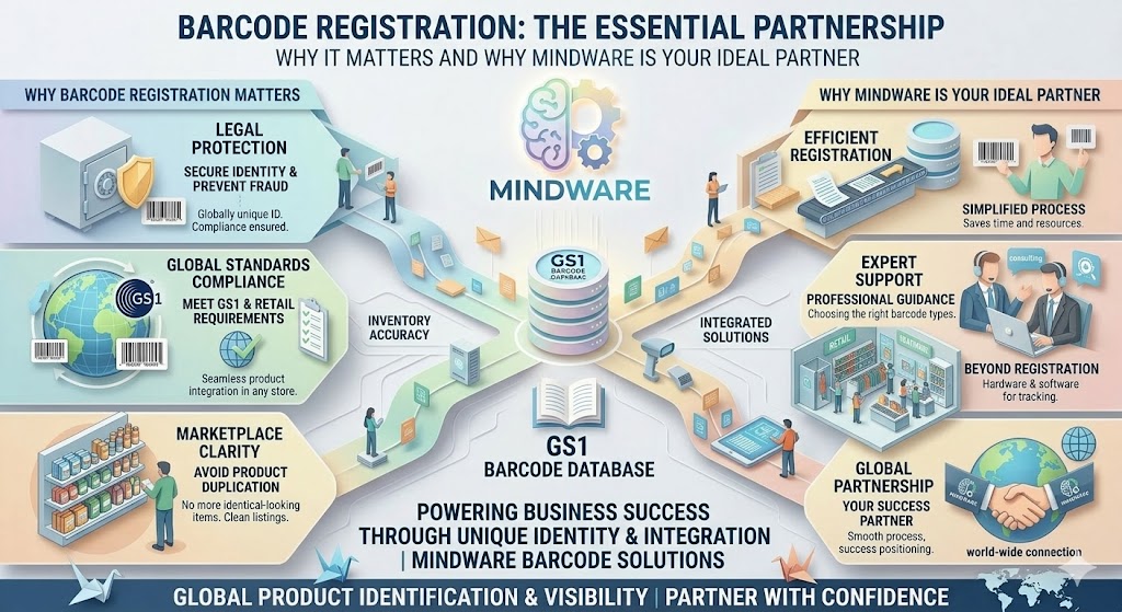 Why Barcode Registration Matters and Why Mindware Is Your Ideal Partner