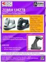 Wireless Barcode Scanner Zebra Li4278